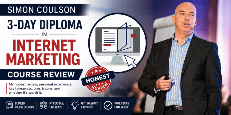 Simon Coulson 3-Day Diploma in Internet Marketing Course Review Simon Coulson 3-Day Diploma in Internet Marketing Course Review