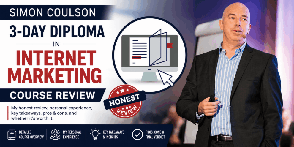 Simon Coulson 3-Day Diploma in Internet Marketing Course Review Simon Coulson 3-Day Diploma in Internet Marketing Course Review