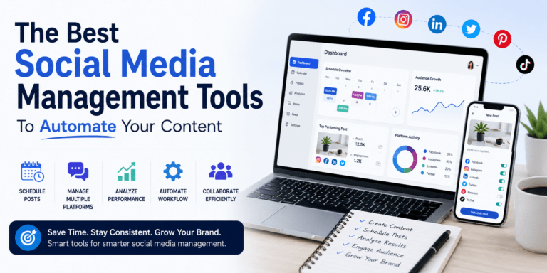 Best social media management tools for automating content and scheduling posts Best social media management tools for automating content and scheduling posts