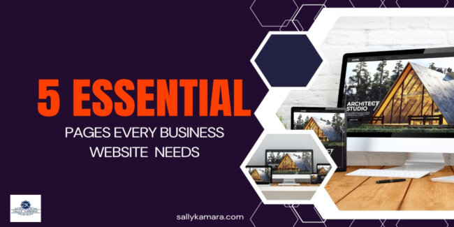 5 Essential Pages Every Small Business Website Needs