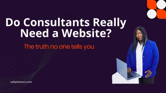 Do Consultants Really Need a Website?