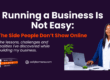 What I'm learning from the realities of building a business.