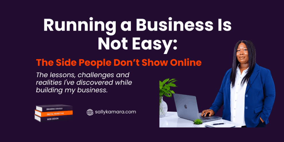 What I'm learning from the realities of building a business.